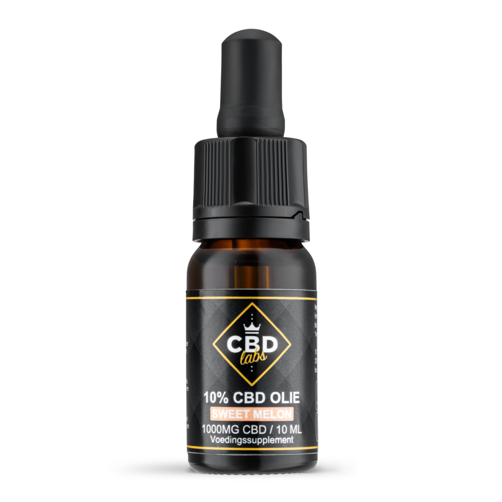 CBDLabs CBD olie 10% - 1000MG CBD - 10 ml - Sweet Melon